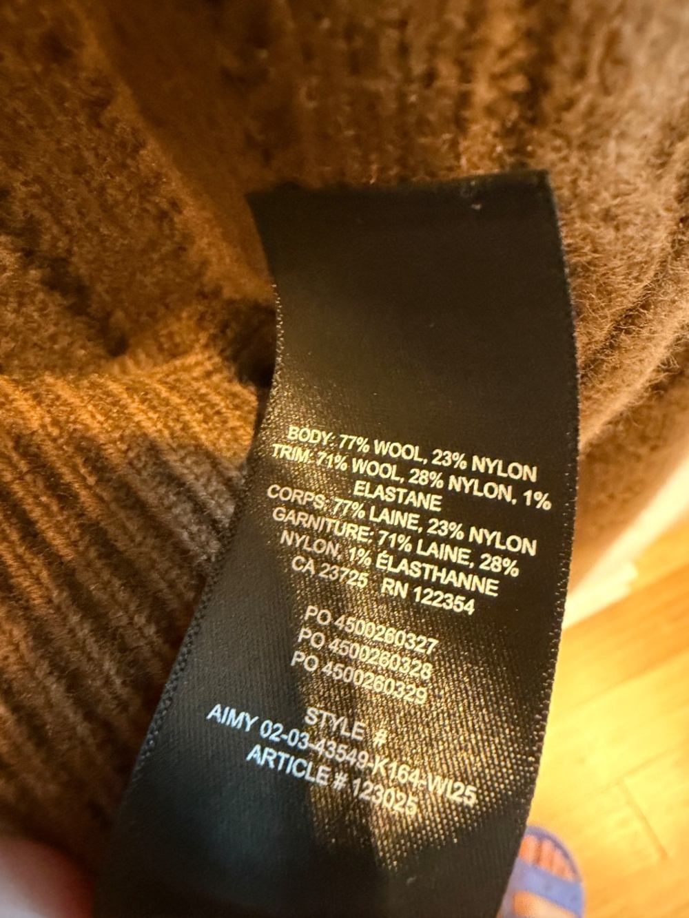 Aritzia Sunday best sweetspot wool cardigan - Picture 3 of 4